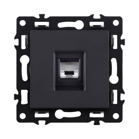 Розетка KOLLINGER AS-019BK