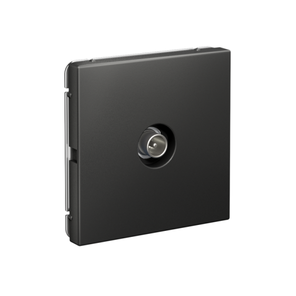 Розетка телевизионная оконечная TV ArtGallery 1дБ механизм базальт SE GAL001491