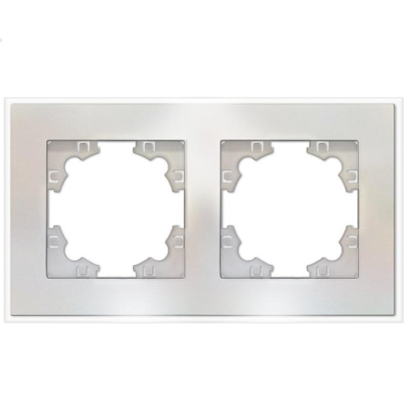 Рамка 2-м Афина стеклянная жемчуж. UNIVersal 2261