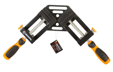 Струбцина угловая быстрозажимная 65х65мм Вихрь 73/9/5/6