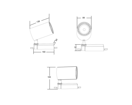 Светильник на шине Maytoni Technical TR029-3-30W3K-W