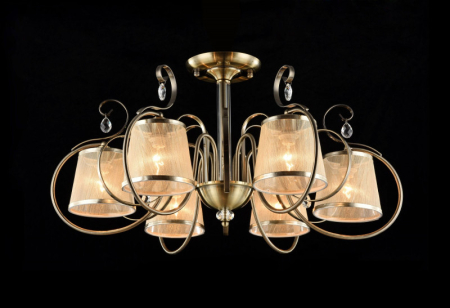 Люстра на штанге Freya FR2020-PL-06-BZ