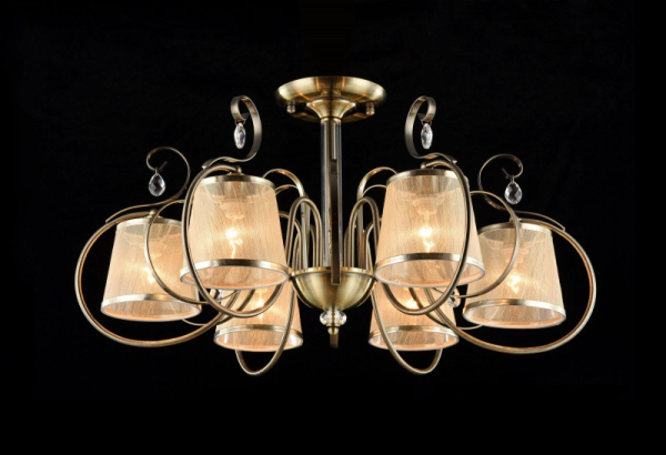 Люстра на штанге Freya FR2020-PL-06-BZ