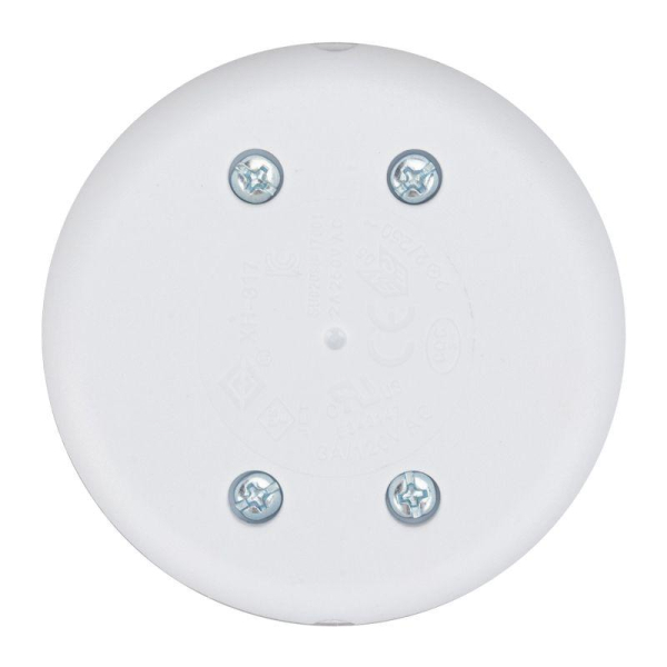 Выключатель-кнопка 250V 2А ON-OFF белый (напольный - для лампы) REXANT