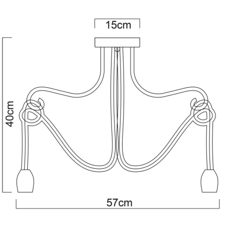 Подвесная люстра ARTE Lamp A9477PL-5WG