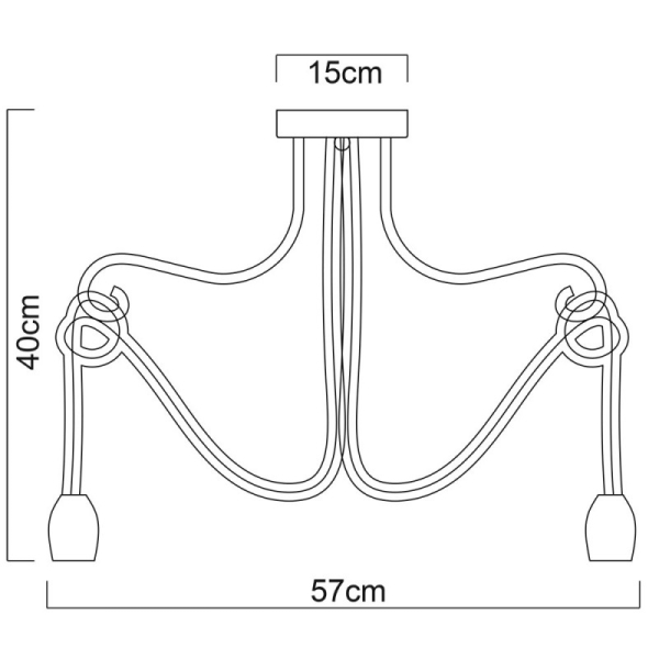 Подвесная люстра ARTE Lamp A9477PL-5WG