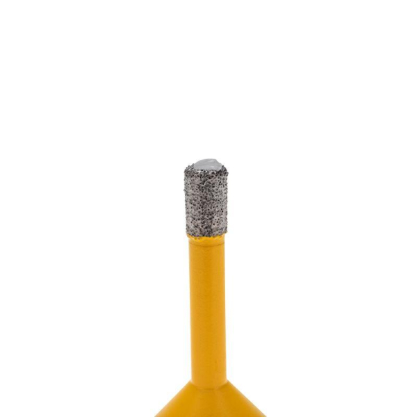 Коронка алмазная профессиональная по керамограниту и железобетону М14, вакуумное спекание, 6мм, для УШМ KRANZ