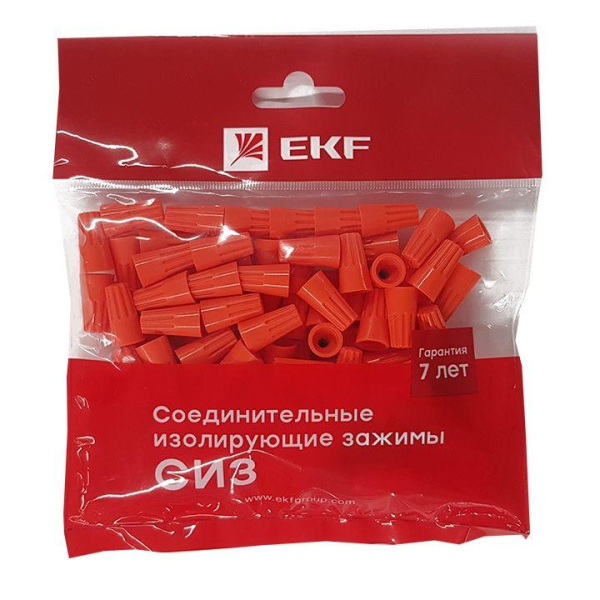 Соединитель проводов СИЗ-3 1.5-5.75кв.мм (уп.100шт) EKF plc-cc-5