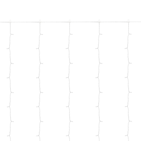 Дождь (занавес) Wi-Fi 3х3 м, прозрачный ПВХ, 180 LED RGB, не соединяется