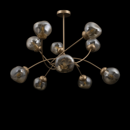 Люстра на штанге Freya FR8017PL-10MG