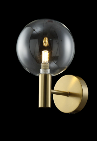 Crystal Lux Бра Crystal Lux ANDRES AP1 BRONZE/TRANSPARENTE