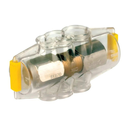 Колодка клеммная ответв. универс. поликарбонат 35х35х10мм DKC BK635