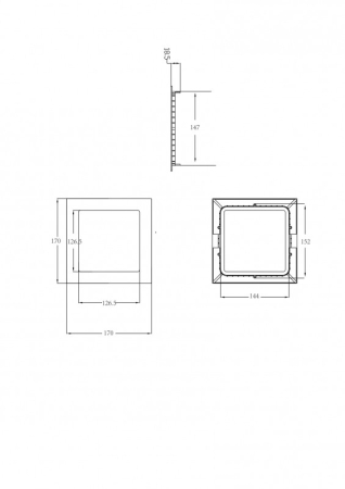 Светодиодная панель Donolux DL18454/12W White SQ Dim