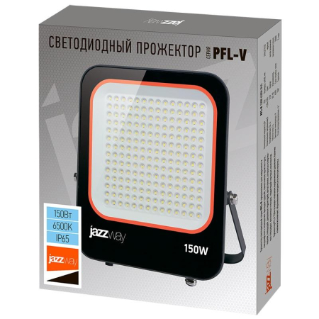 Прожектор светодиодный PFL-V 150Вт 6500К IP65 ДО Pro JazzWay 5039773