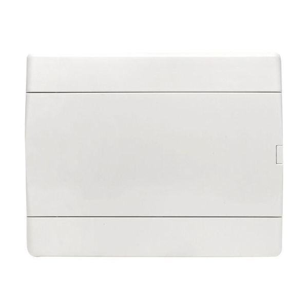 Щит ЩРВ-П-12 IP41 бел. дверца (пром. упак.) Basic EKF pb-v-12w-bas