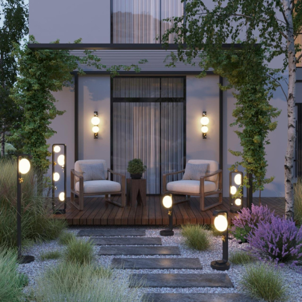 Садово-парковый светильник Odeon Light 5434/1F