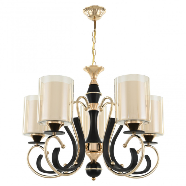 Подвесная люстра Arte Milano 302237/5 Bk/Gd