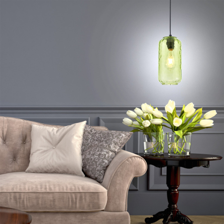 Подвесной светильник Escada 10177/1S Black/Green