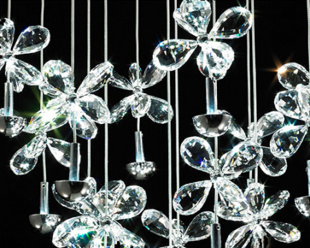 Подвесная люстра DeLight Collection MD2551/15 red