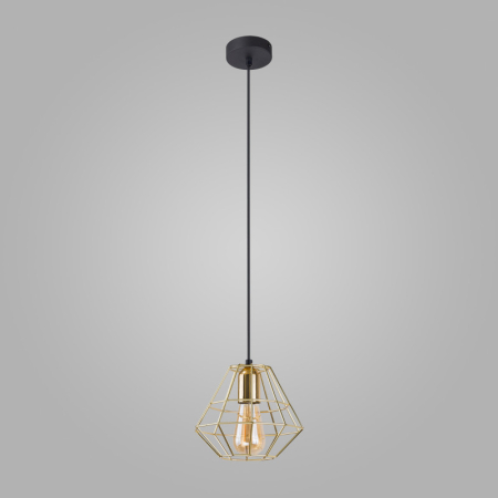 Подвесной светильник TK Lighting 2575 Diamond Gold