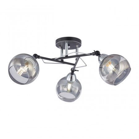 Накладная люстра Arte Milano 323685/3B BK+CR