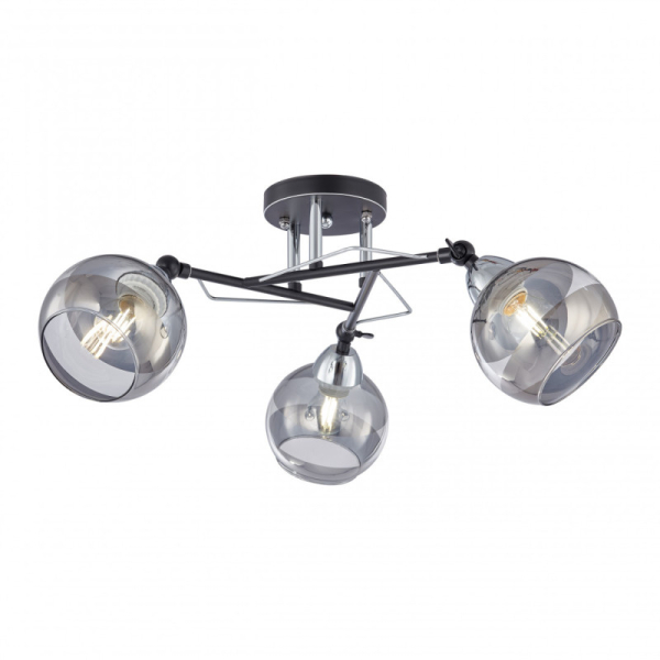 Накладная люстра Arte Milano 323685/3B BK+CR