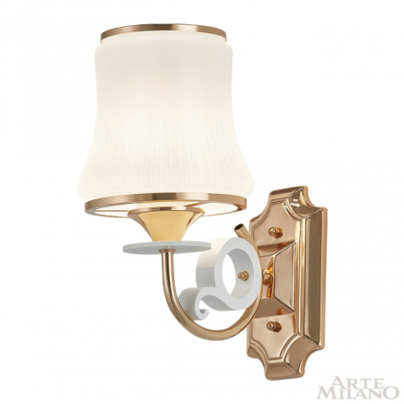 Бра Arte Milano 301097/1W Wh/Gd