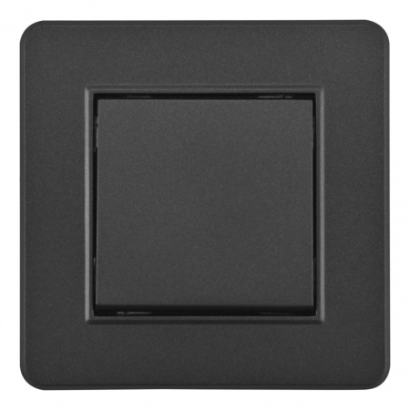 Выключатель Arte Milano SET16-1-30-1 black