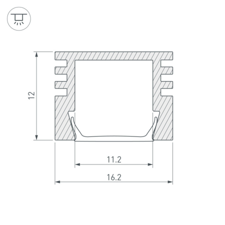 Профиль Arlight 012095