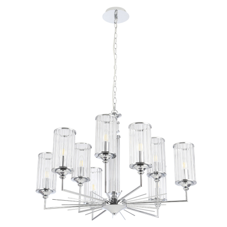 Crystal Lux Люстра Crystal Lux GLORIA SP9 CHROME