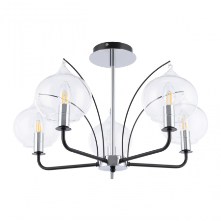 Люстра на штанге Arte Milano 321007/5 BK.CR