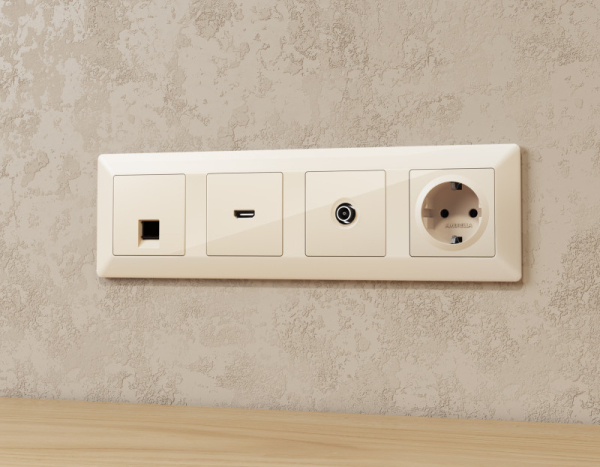 Розетка Ambrella Volt MA312005