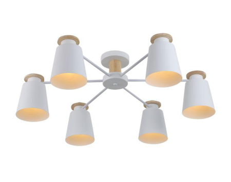 Люстра Adna 9112-306 6хЕ27 40Вт модерн Rivoli Б0053436