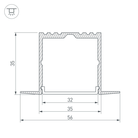 Профиль Arlight 016139