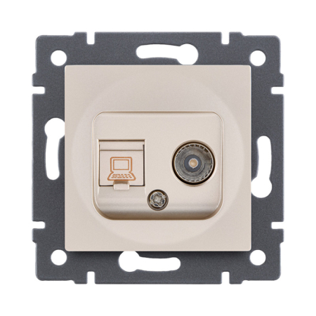 Розетка KOLLINGER REA-021GD