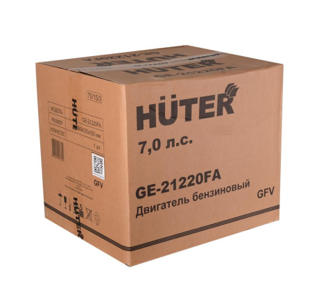 Двигатель бензиновый GE-21220FА HUTER 70/15/3