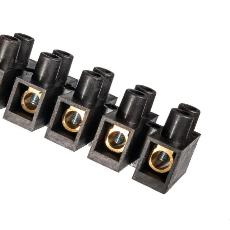 Зажим винтовой ЗВИнг-80А 6-25кв.мм черн. КВТ 87167