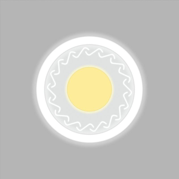 Светильник светодиодный встраиваемый REXANT Aurora&Sunset Wave с изменяемой цветовой температурой и регулируемой мощностью 4х2W 2700-6500 К LED