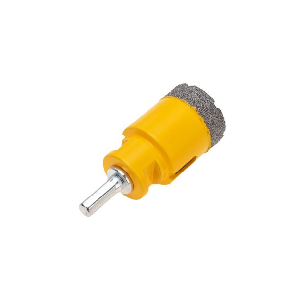 Коронка алмазная профессиональная по керамограниту и железобетону М14, вакуумное спекание, 40мм, для УШМ KRANZ