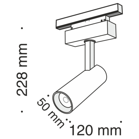 Светильник на шине Maytoni Technical TR019-2-10W3K-B