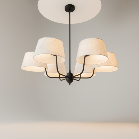 Люстра на штанге Maytoni MOD360PL-06B