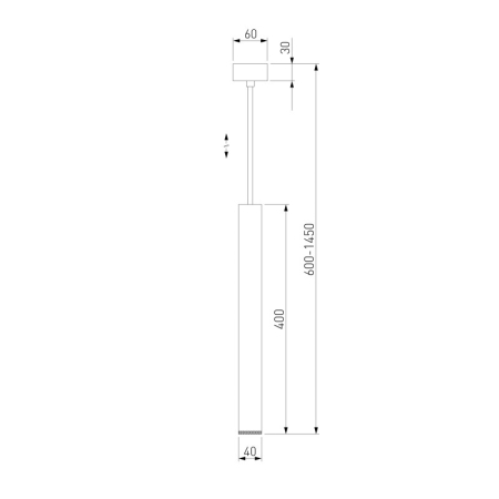 Подвесной светильник Elektrostandard 50245 LED 7W 4200K белый