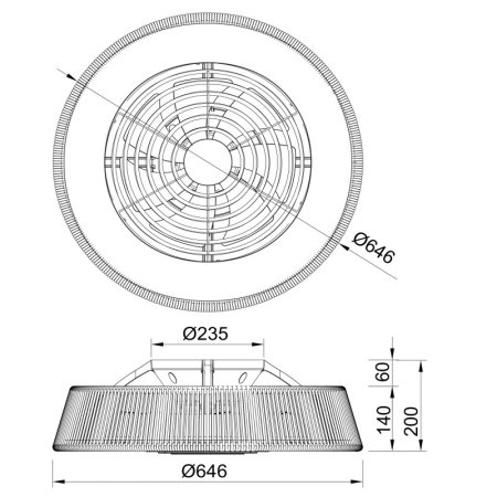 Накладной светильник Mantra 8229