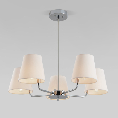 Подвесная люстра Eurosvet 60155/5 хром