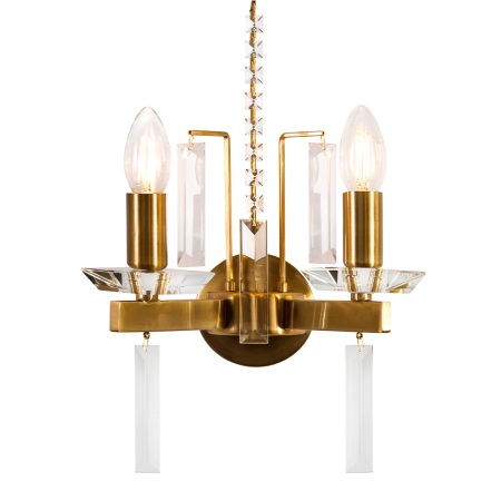 Crystal Lux Бра Crystal Lux MARRON AP2 BRASS