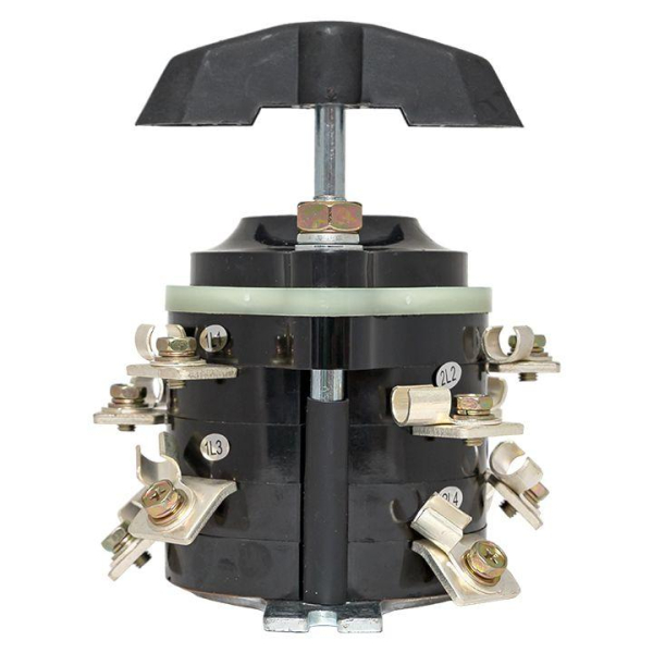 Переключатель пакетный 1-кл. 100А IP00 ПП 4-100/Н2 М3 исп.3 черн. EKF pp-4-100-3