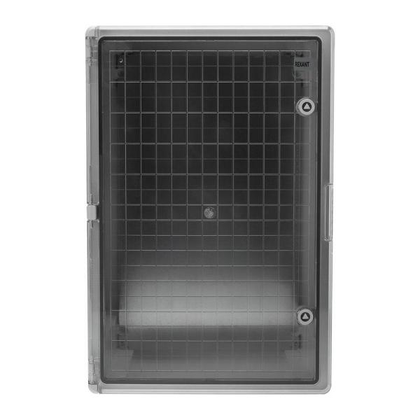 Корпус пластиковый ЩМПп с прозрачной дверцей и монтажной панелью 600х400х200мм, АБС, УХЛ1, IP65 REXANT