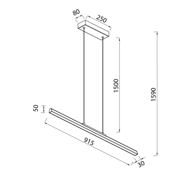 Линейный светильник Mantra 8958