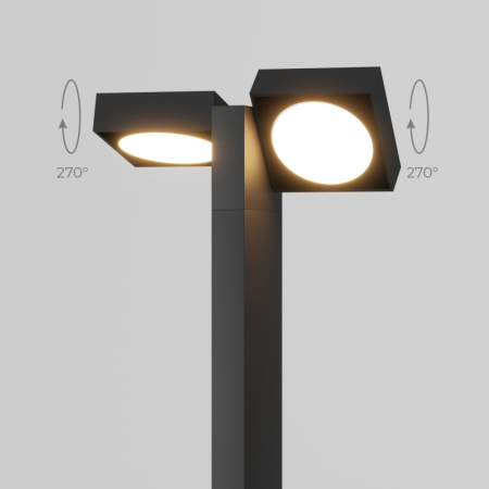 Садово-парковый светильник Elektrostandard 35170/F 3000K черный