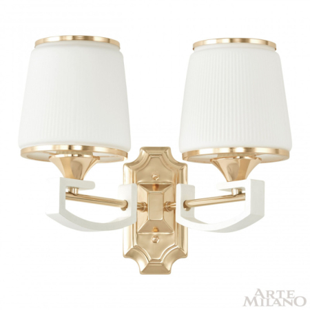 Бра Arte Milano 302457/2W Wh/Gd
